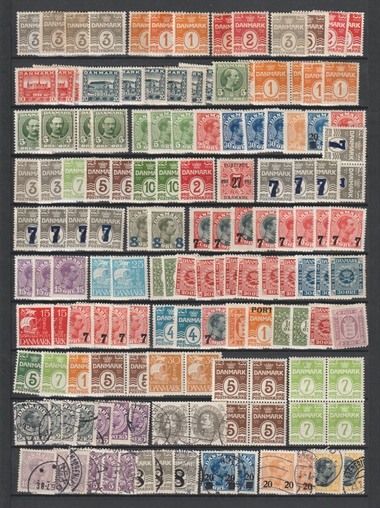 frimærker bogtryk danmark