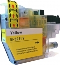 Brother LC3211 Y Gul fabriksny kompatibel blækpatron 200 sider. Erstatter Brother LC3211Y Yellow
