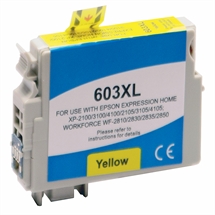Epson 603XL gul blækpatron KOMPATIBEL høj kapacitet 10 ml Epson C13T03U44010