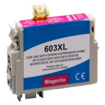 Epson 603XL magenta blækpatron KOMPATIBEL høj kapacitet 10 ml Epson C13T03U34010
