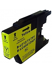 Brother LC1240Y Fabriksny kompatibel High Cap. blækpatron 16ml. (Yellow/Gul) erstatter LC1220Y/LC1240Y/LC1280XLY. 